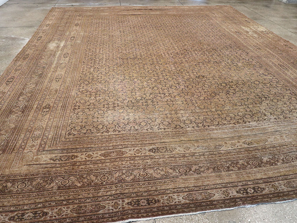 Antique Persian Dorokhsh Carpet, No.23324 - Gss