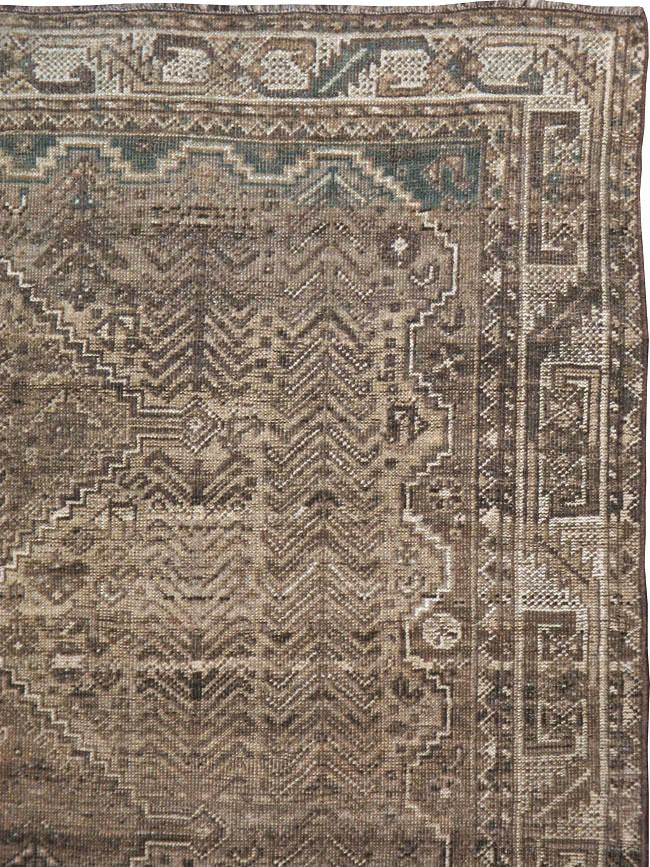 Vintage Shiraz Square Rug, No.23325 - Gss