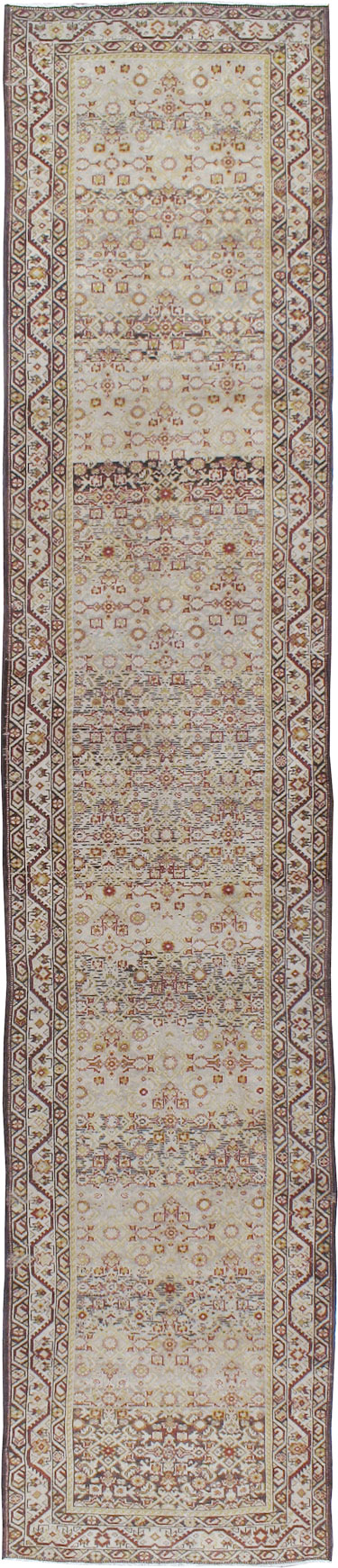 Vintage Persian Malayer Runner, No.23327 - Gss