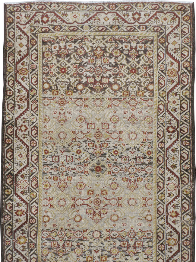 Vintage Persian Malayer Runner, No.23327 - Gss