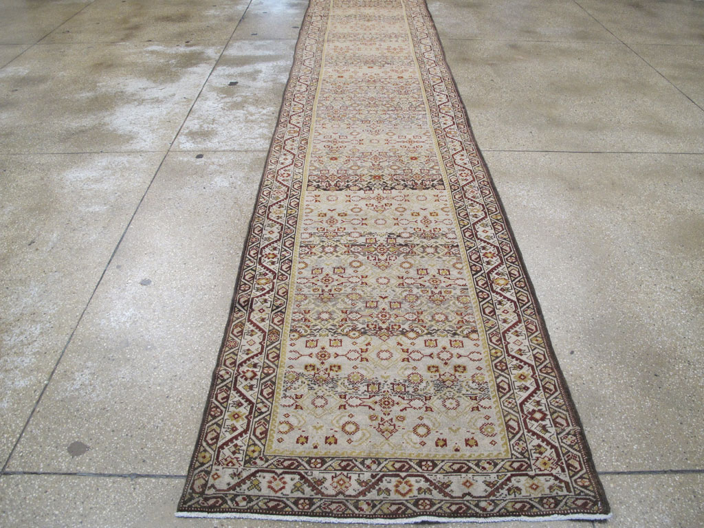 Vintage Persian Malayer Runner, No.23327 - Gss