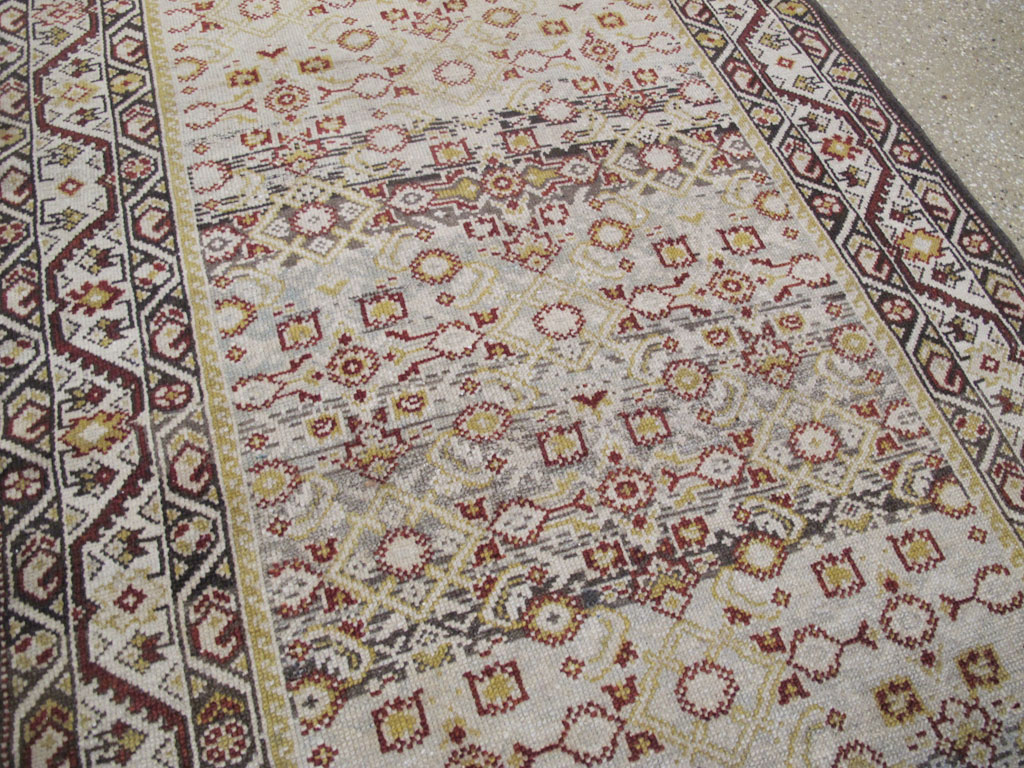 Vintage Persian Malayer Runner, No.23327 - Gss