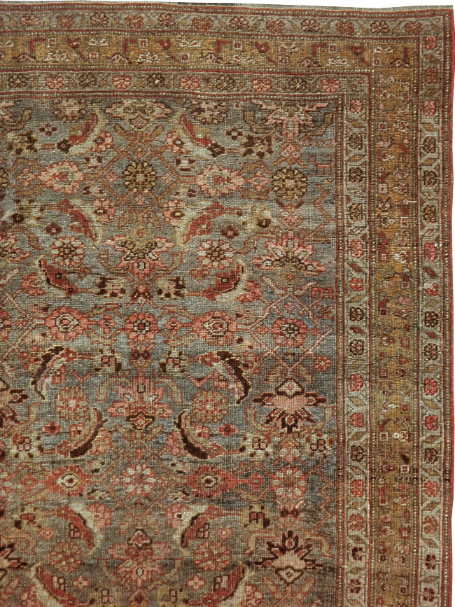Antique Persian Bidjar Carpet, No.23336 - Gss
