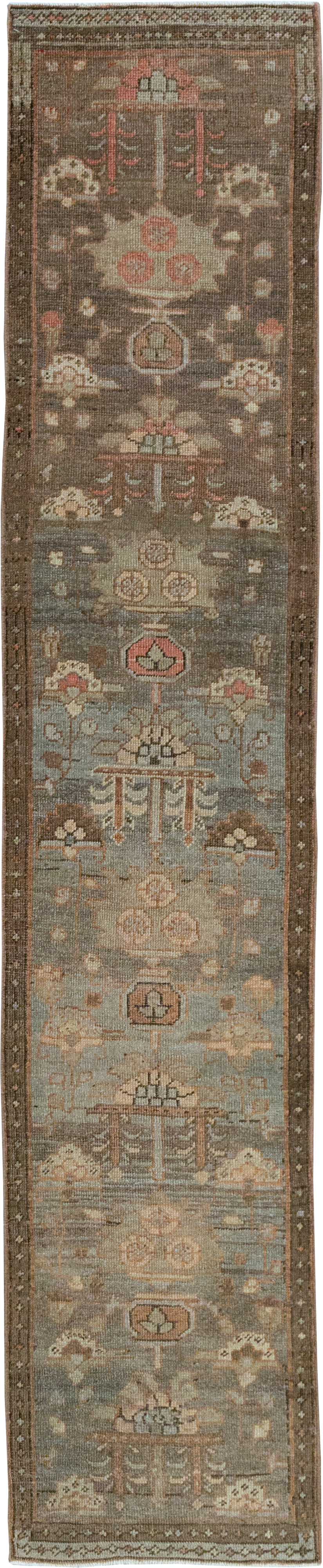 Antique Persian Heriz Runner, No.23337 - Gss