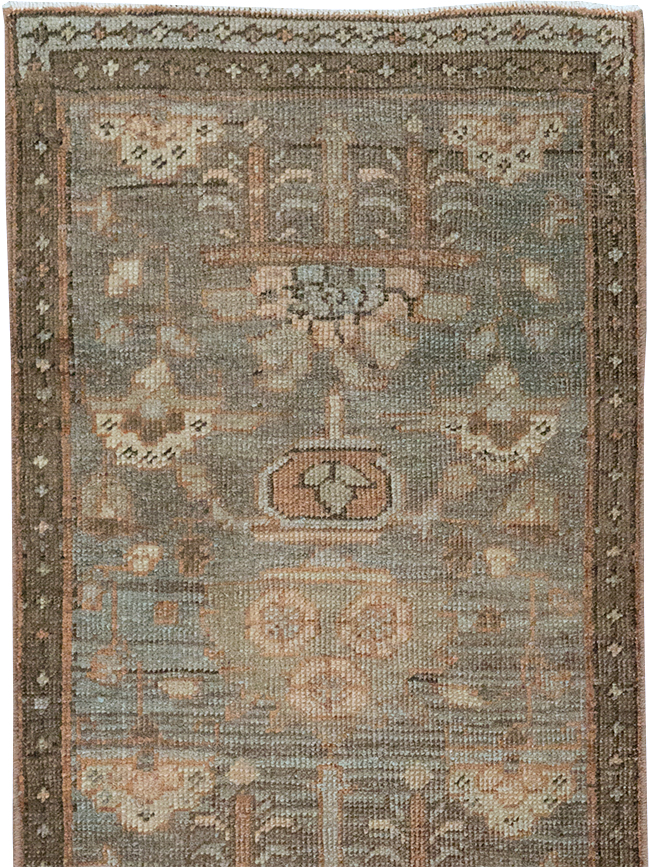 Antique Persian Heriz Runner, No.23337 - Gss
