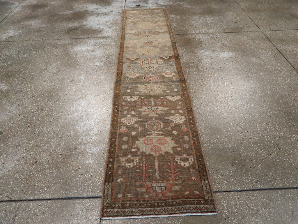 Antique Persian Heriz Runner, No.23337 - Gss