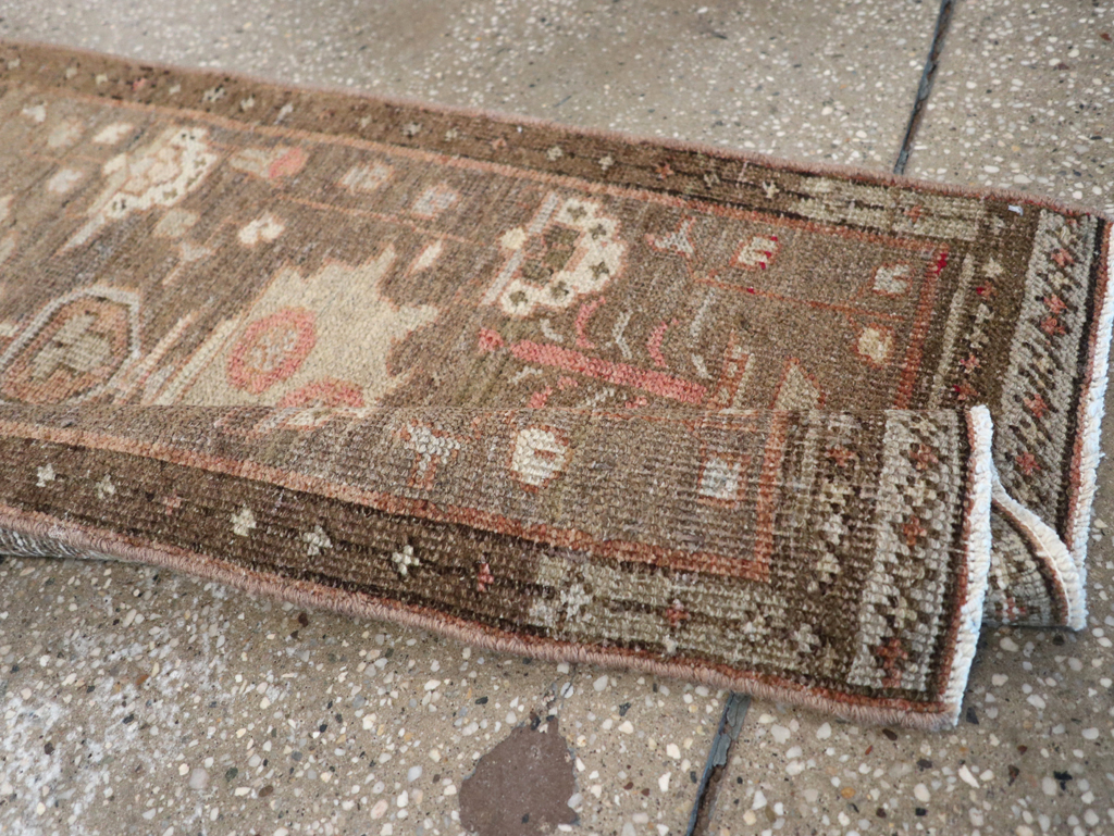 Antique Persian Heriz Runner, No.23337 - Gss