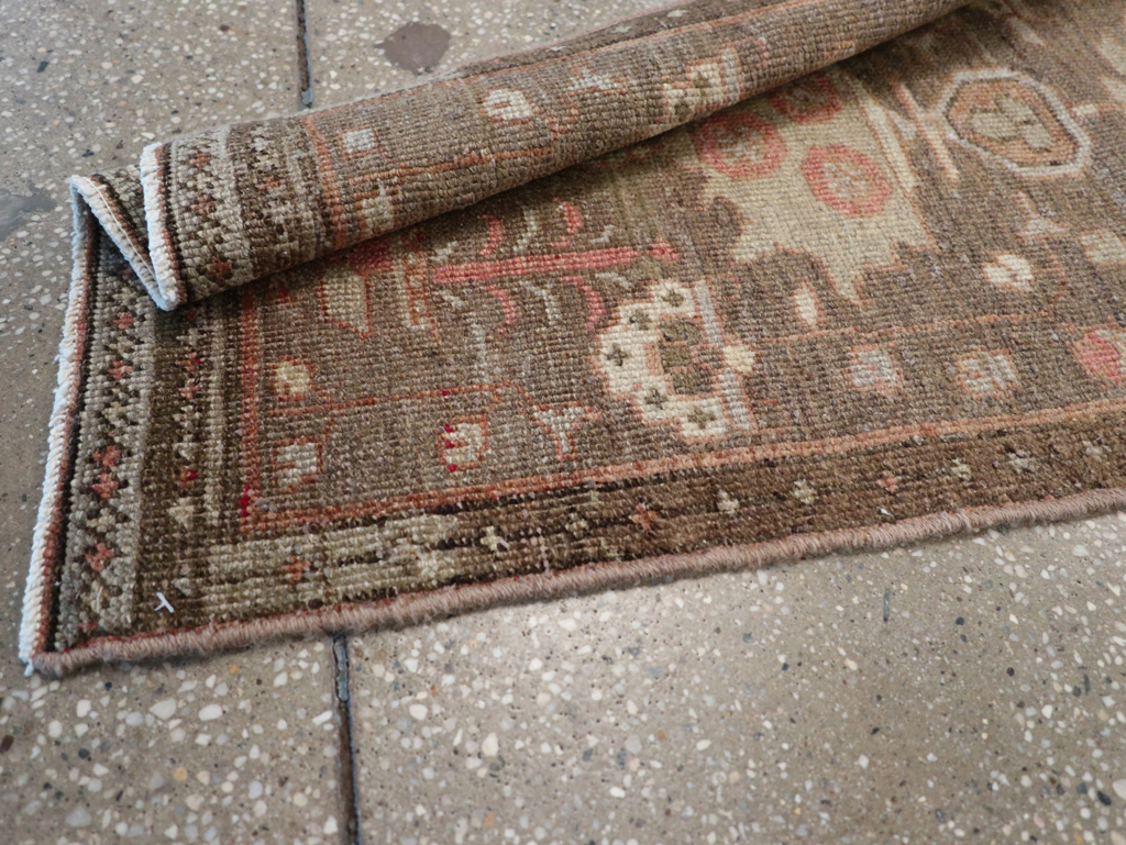 Antique Persian Heriz Runner, No.23337 - Gss