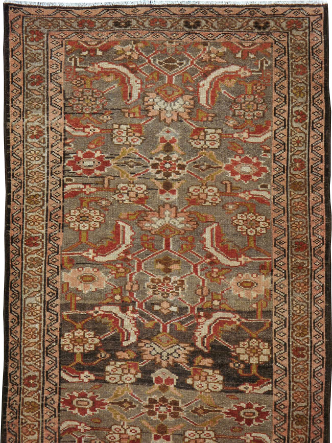 Vintage Persian Malayer Runner, No.23338 - Gss