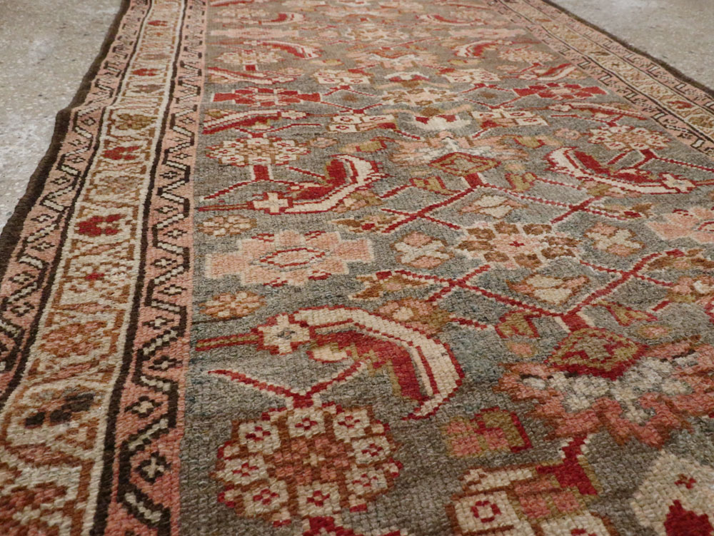 Vintage Persian Malayer Runner, No.23338 - Gss