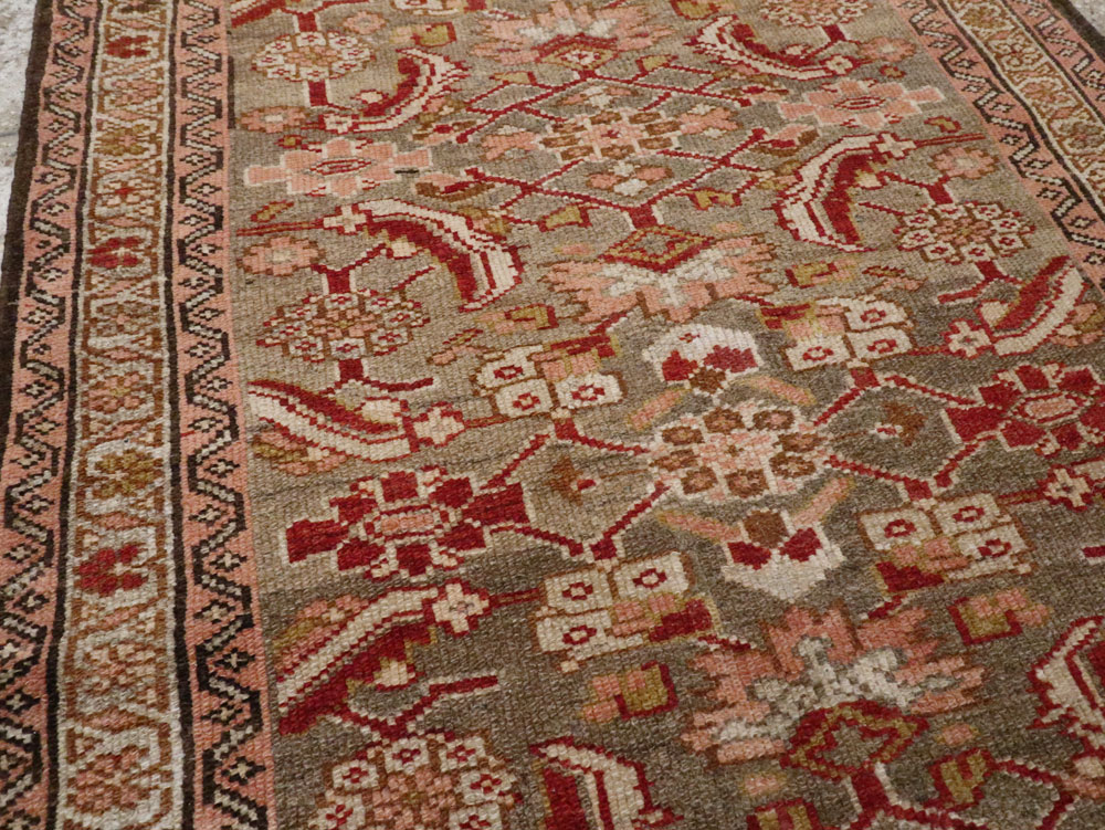 Vintage Persian Malayer Runner, No.23338 - Gss