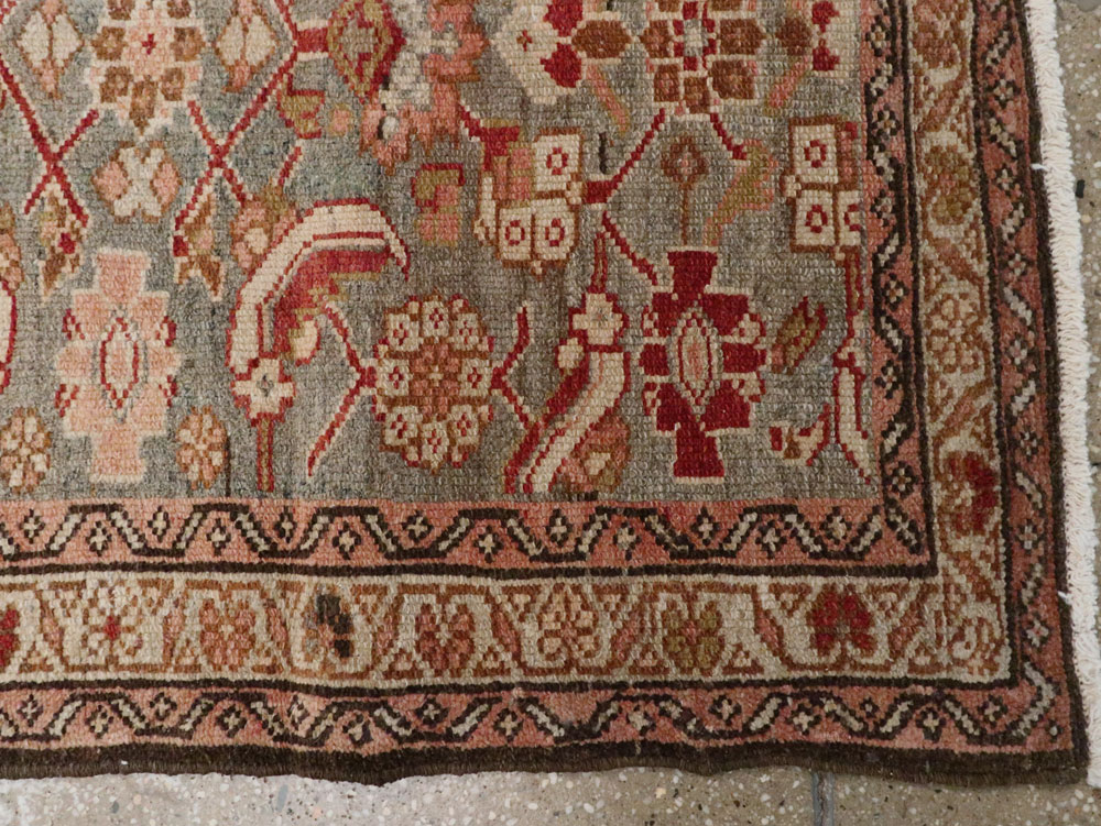 Vintage Persian Malayer Runner, No.23338 - Gss