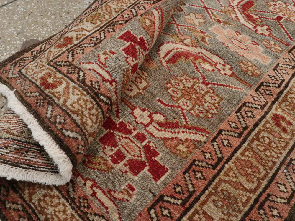 Vintage Persian Malayer Runner, No.23338 - Gss