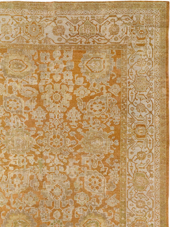 Antique Persian Mahal Large Carpet, No.23340 - Gss