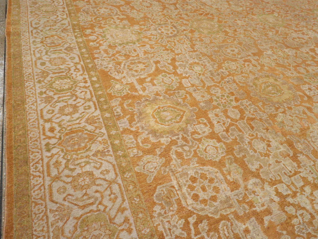 Antique Persian Mahal Large Carpet, No.23340 - Gss