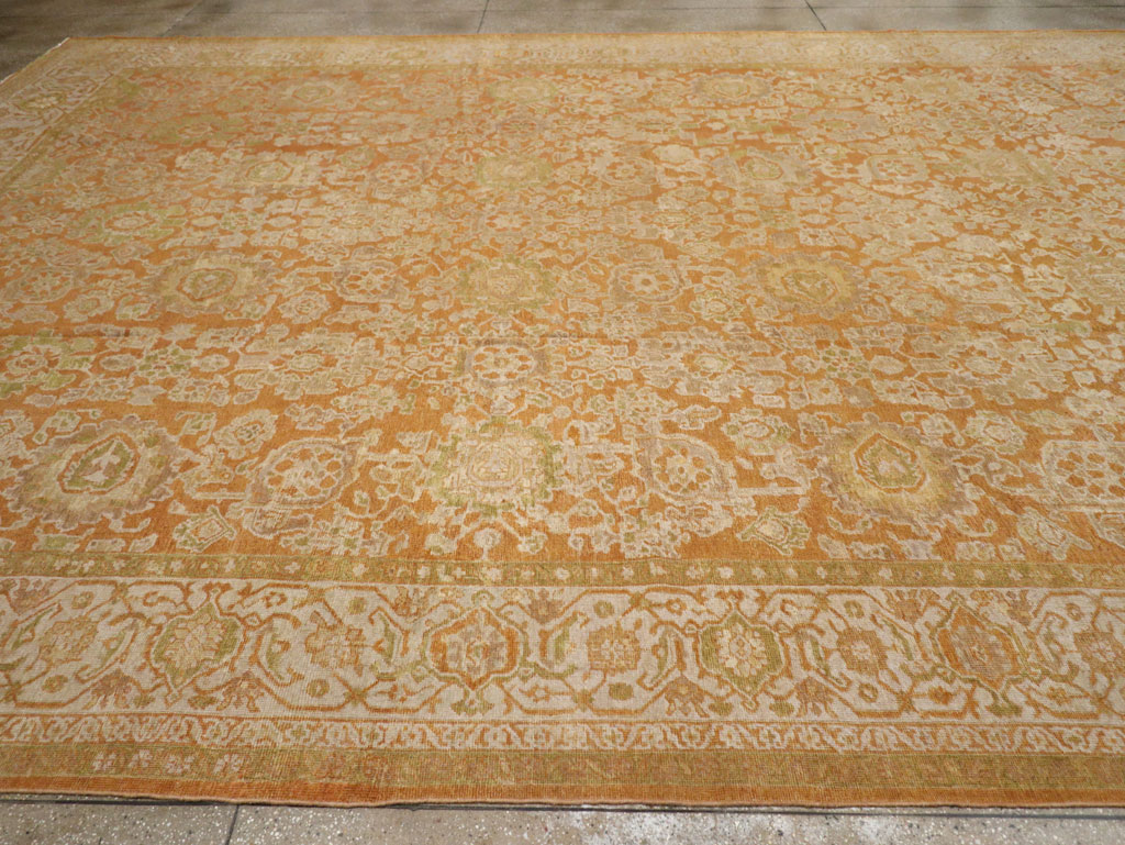 Antique Persian Mahal Large Carpet, No.23340 - Gss