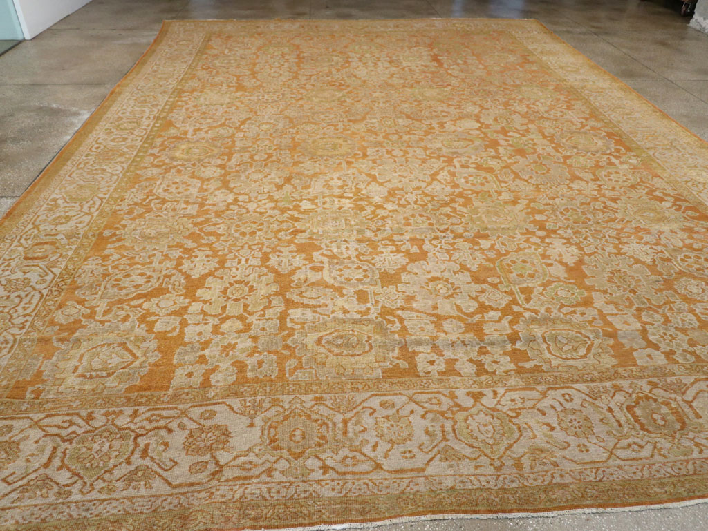 Antique Persian Mahal Large Carpet, No.23340 - Gss