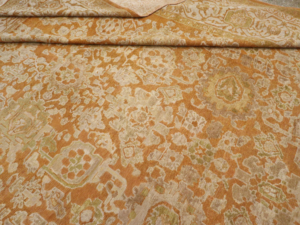 Antique Persian Mahal Large Carpet, No.23340 - Gss