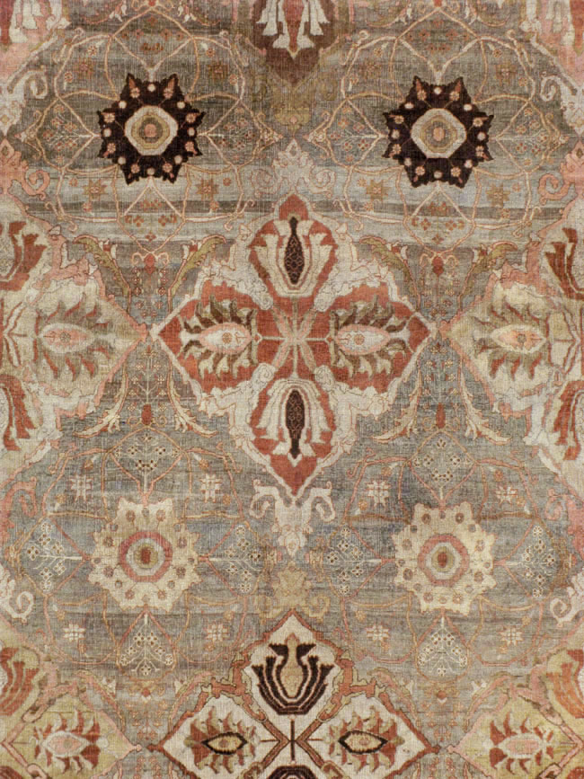 Antique Persian Bidjar Carpet, No.23352 - Gss