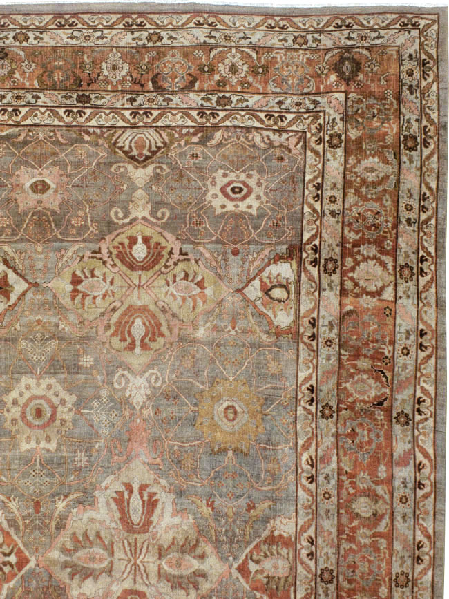 Antique Persian Bidjar Carpet, No.23352 - Gss
