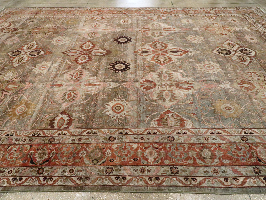 Antique Persian Bidjar Carpet, No.23352 - Gss