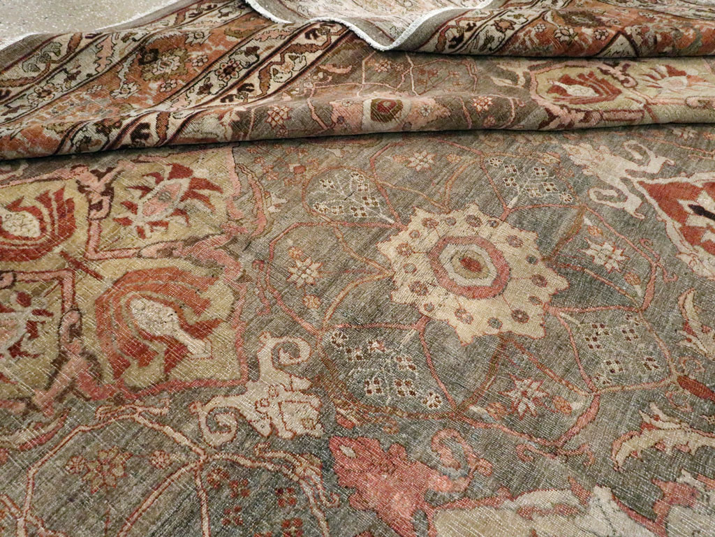 Antique Persian Bidjar Carpet, No.23352 - Gss