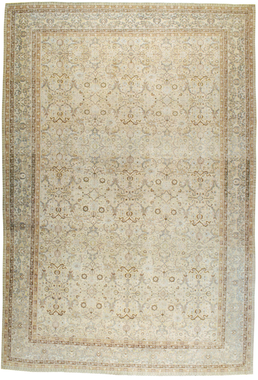 Antique Persian Tabriz Carpet, No.23353 - Gss