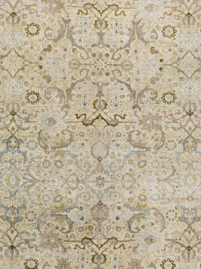 Antique Persian Tabriz Carpet, No.23353 - Gss