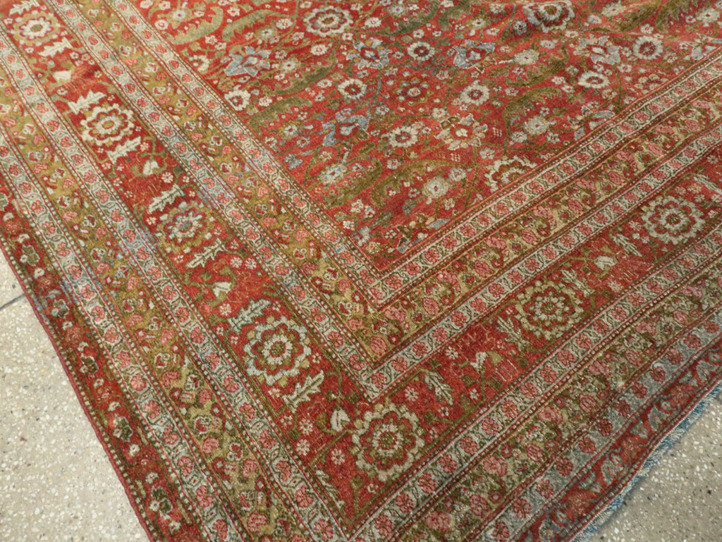 Antique Persian Senneh Malayer Carpet, No.23354 - Gss