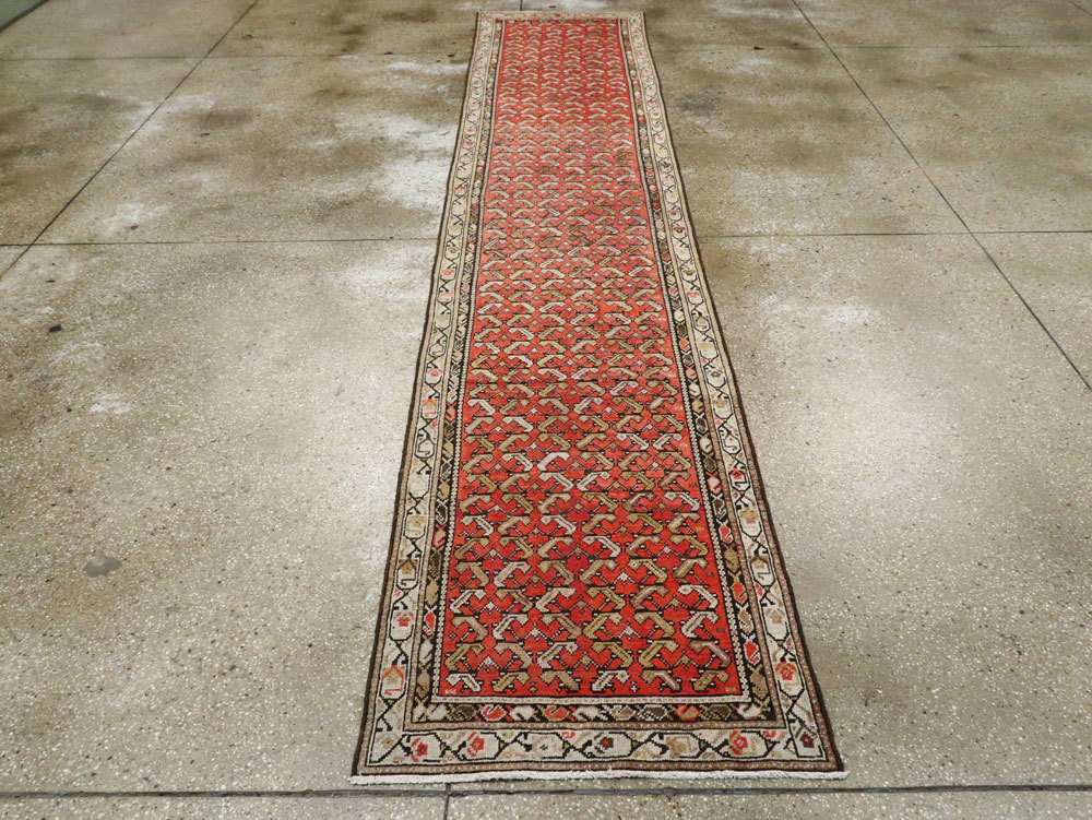 Antique Persian Northwest Runner, No.23359 - Gss