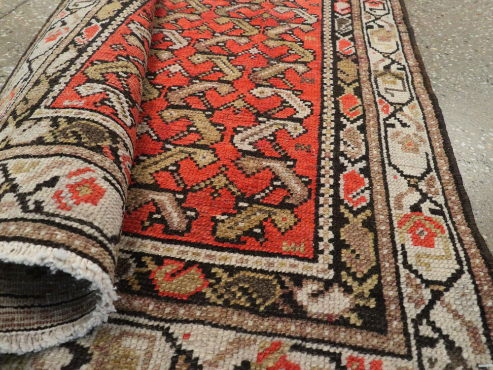 Antique Persian Northwest Runner, No.23359 - Gss