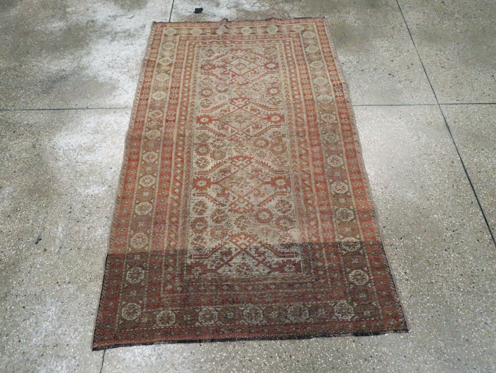 Vintage Persian Baluch  Rug, No.23362 - Gss