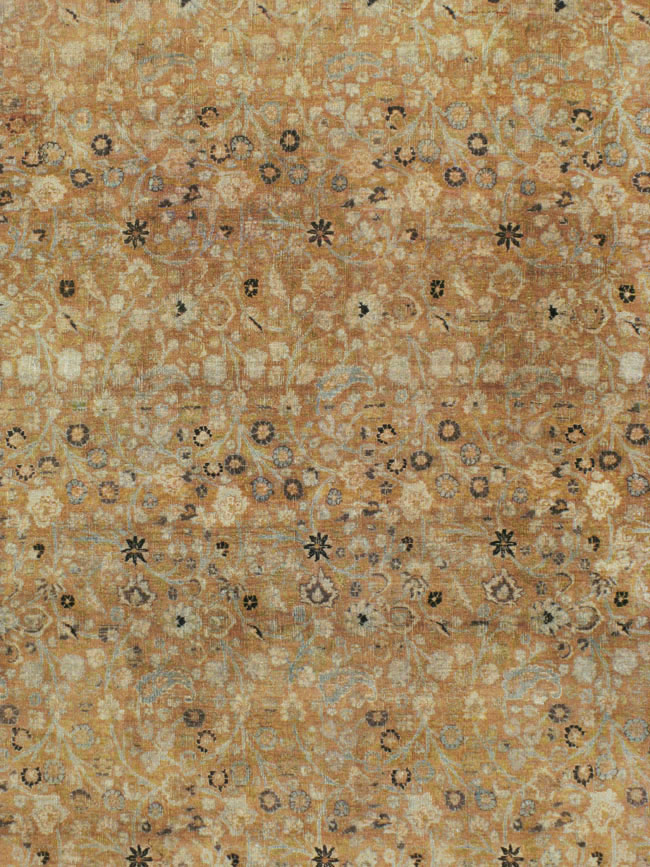 Antique Persian Mashad Carpet, No.23363 - Gss