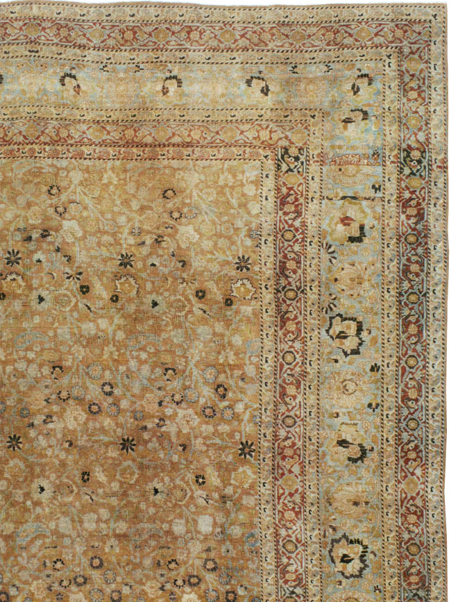 Antique Persian Mashad Carpet, No.23363 - Gss