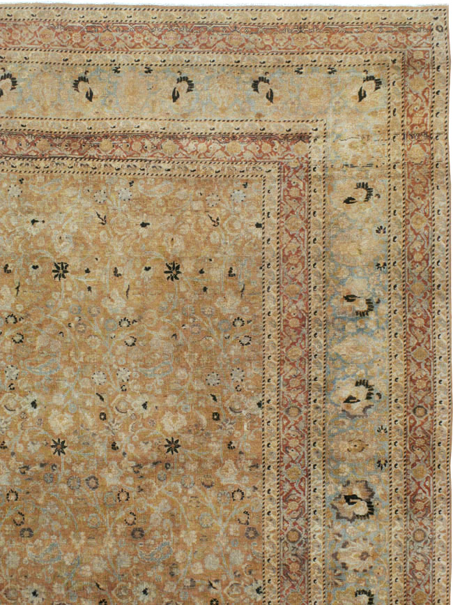Antique Persian Mashad Carpet, No.23363 - Gss