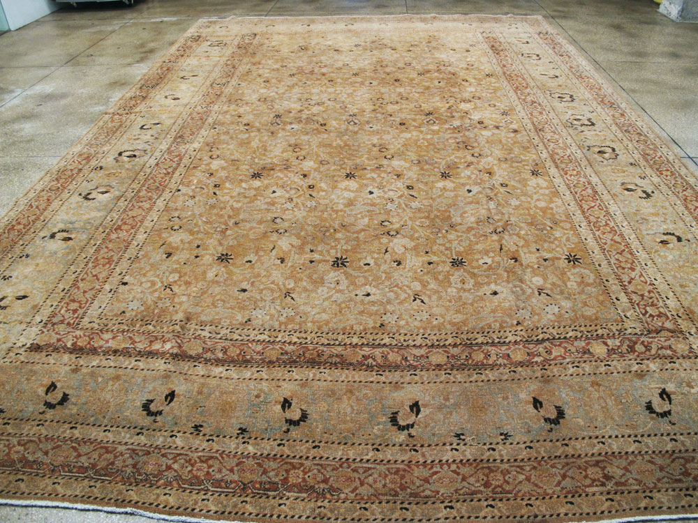 Antique Persian Mashad Carpet, No.23363 - Gss