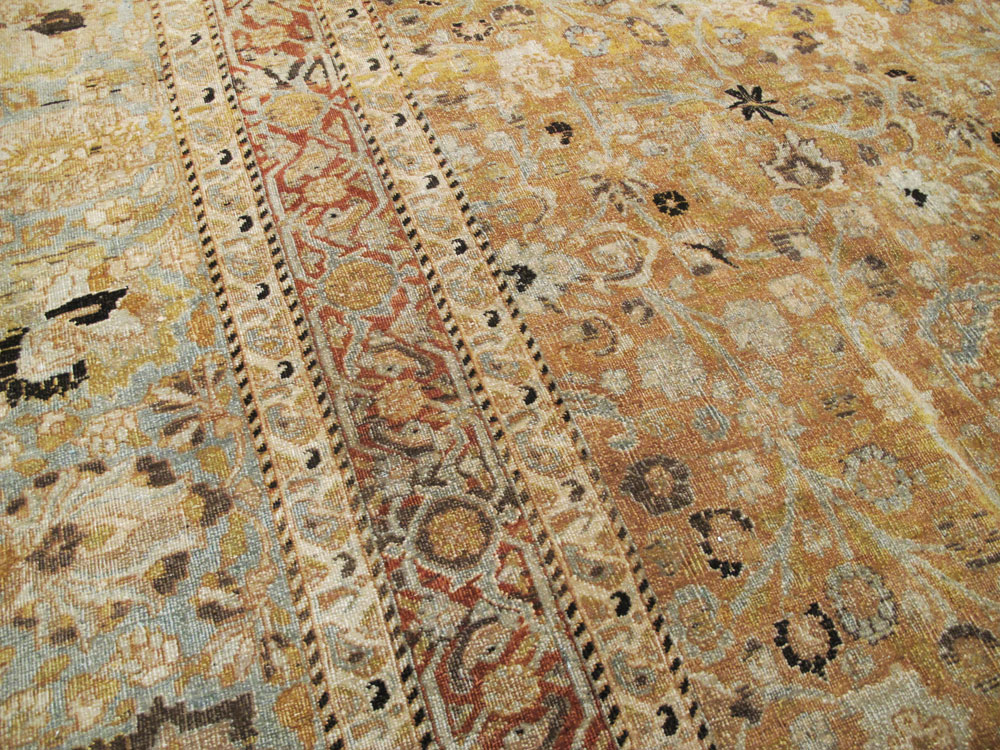 Antique Persian Mashad Carpet, No.23363 - Gss