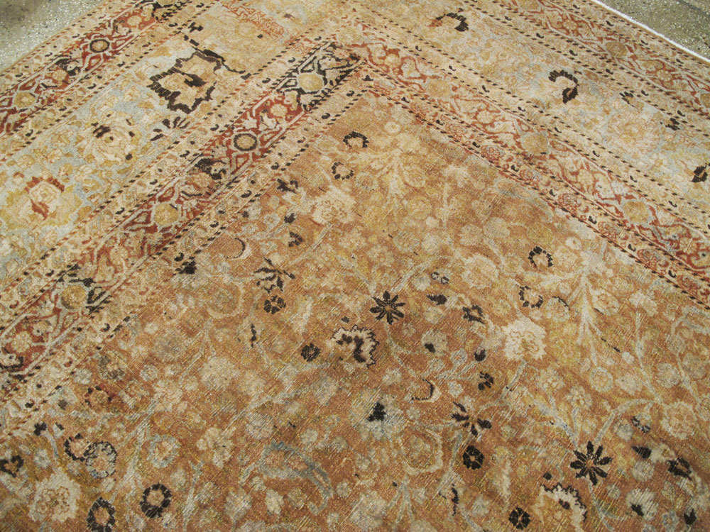 Antique Persian Mashad Carpet, No.23363 - Gss