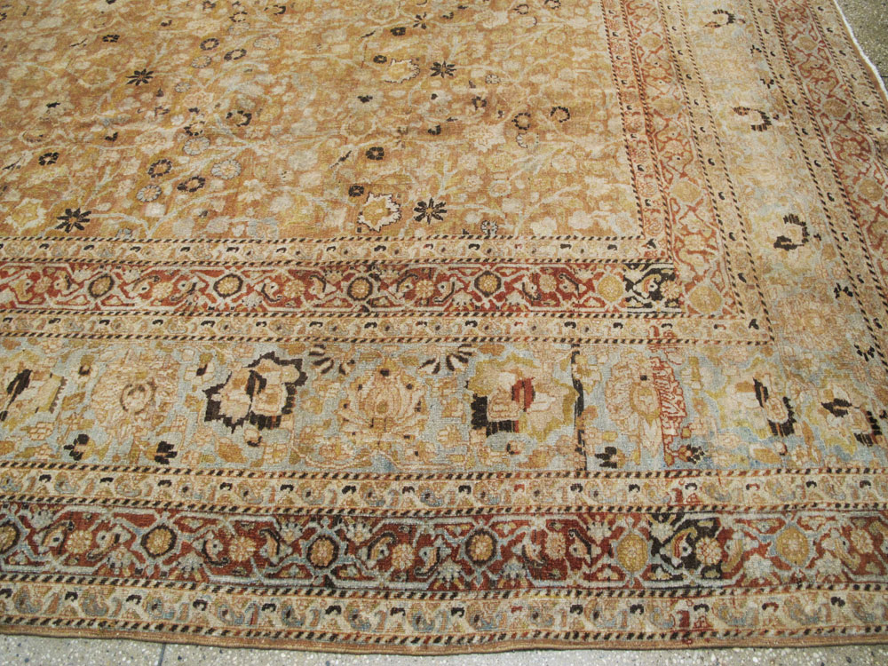 Antique Persian Mashad Carpet, No.23363 - Gss