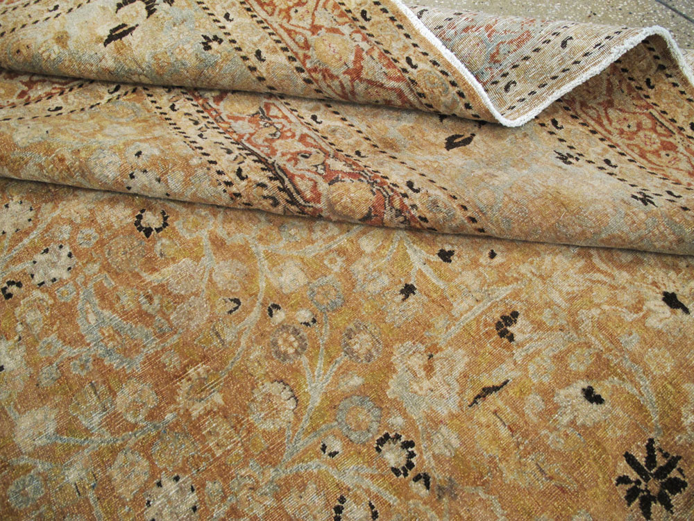 Antique Persian Mashad Carpet, No.23363 - Gss