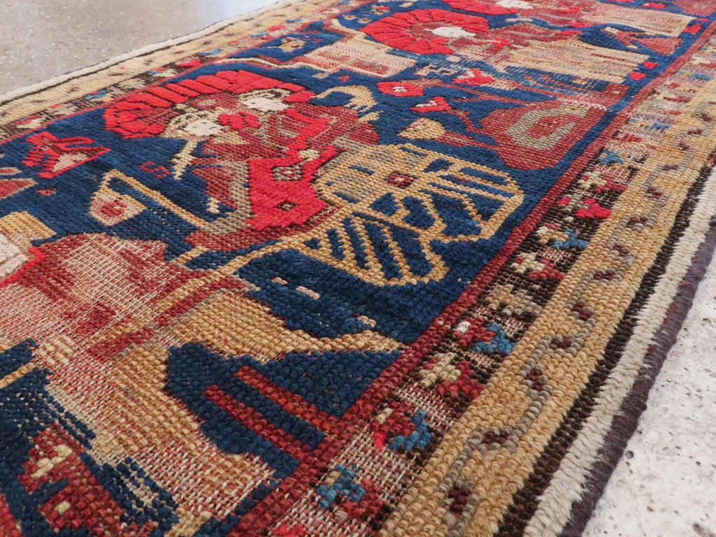Vintage Turkish Anatolian Pictorial Rug, No.23364 - Gss