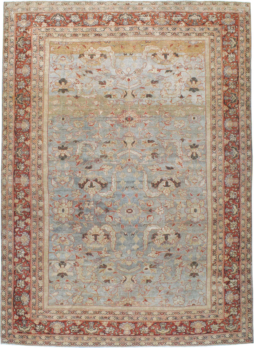 Antique Persian Mahal Carpet, No.23365 - Gss