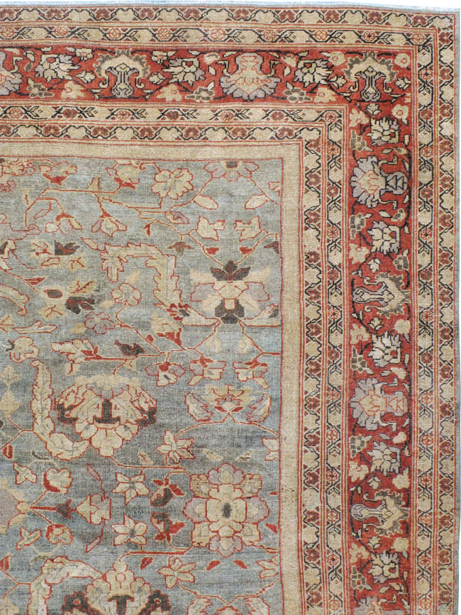 Antique Persian Mahal Carpet, No.23365 - Gss