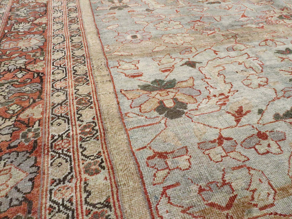 Antique Persian Mahal Carpet, No.23365 - Gss