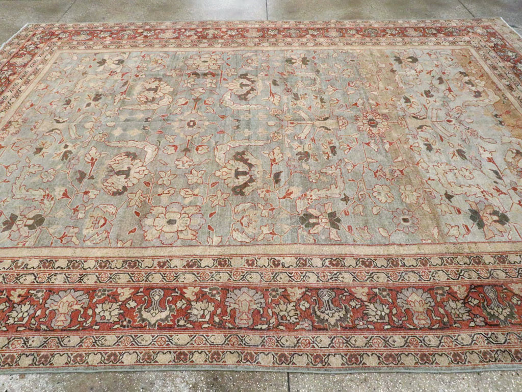 Antique Persian Mahal Carpet, No.23365 - Gss
