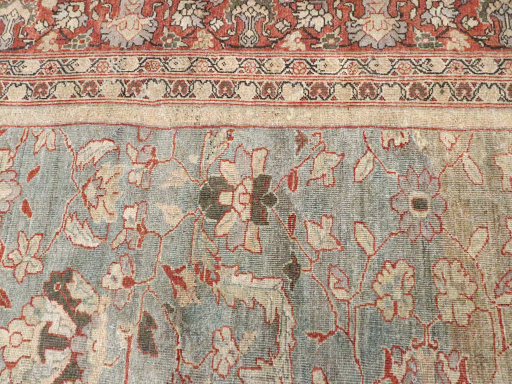 Antique Persian Mahal Carpet, No.23365 - Gss