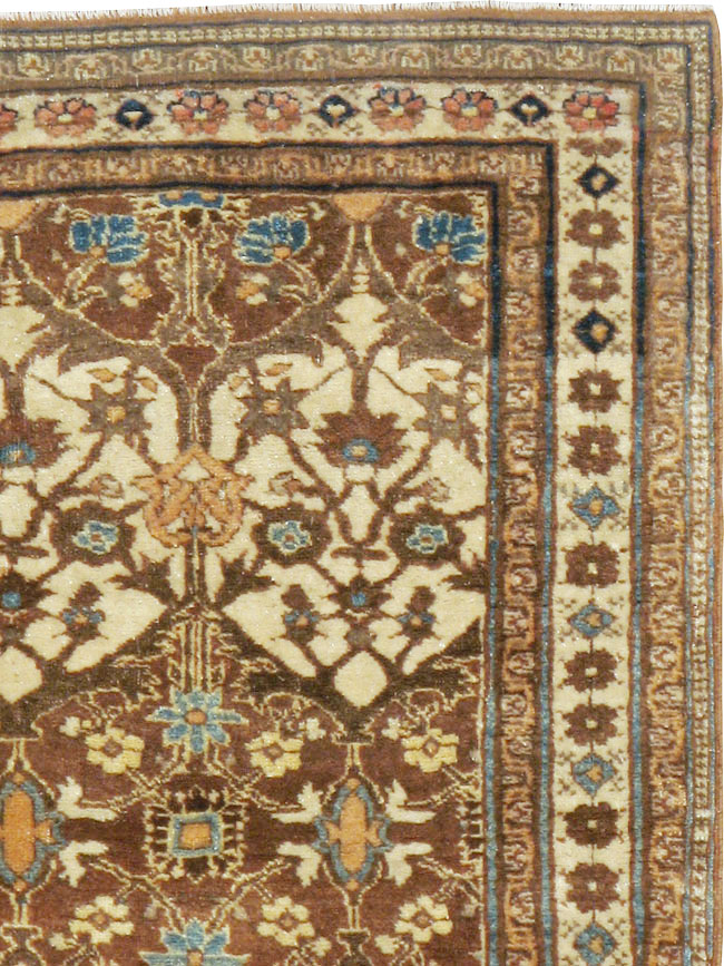 Antique Persian Tabriz Hagi Jalili Rug, No.23372 - Gss