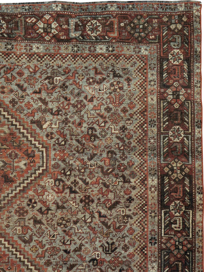 Antique Persian Afshar Rug, No.23373 - Gss