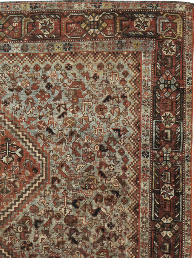 Antique Persian Afshar Rug, No.23373 - Gss