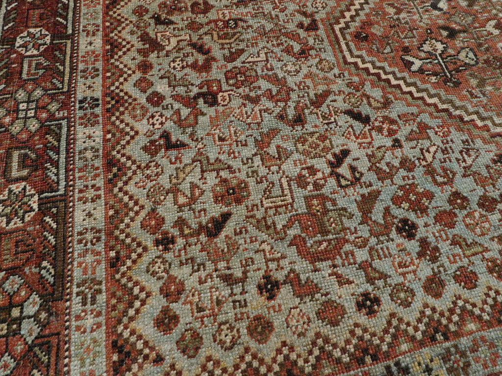 Antique Persian Afshar Rug, No.23373 - Gss